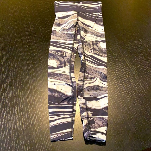 lululemon athletica Pants - LuLu lemon Marble Leggings size 4